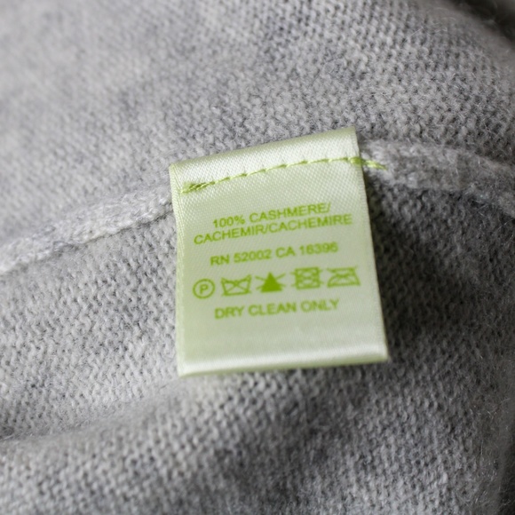 SOLD! Sigrid Olsen Cashmere Short Sleeve Top Large - Picture 7 of 7